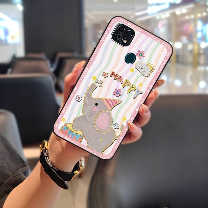 Wodoodporne Silikonowe Etui na Telefon Dla ZTE Blade V2020 Vita/Blade20 Smart/10 Smart Graffiti Śliczne Pyłoszczelne Kreskówkowe Trwałe