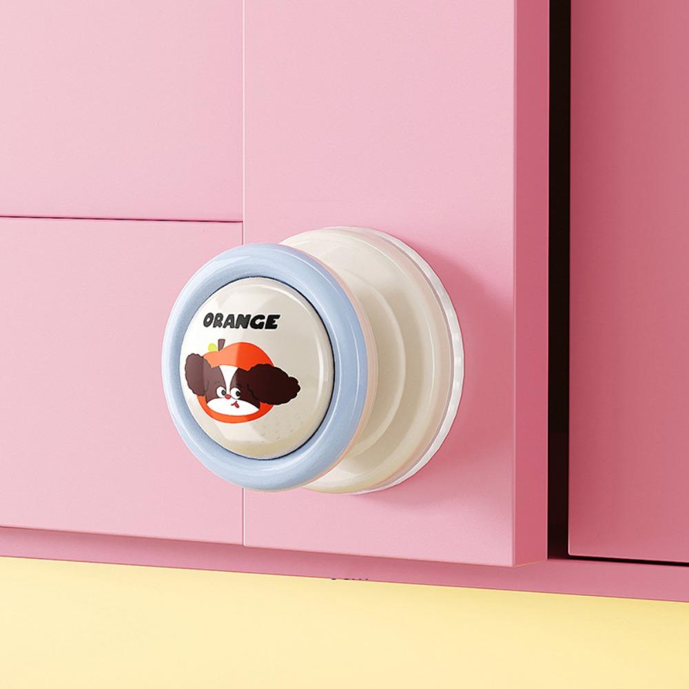 

Strong Load-bearing Capacity Sucker Handle Strong Adsorption Drawer Pull Handles Cabinet Wardrobe синий