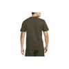 Nike Scenic Logo Print Round Neck Casual T-Shirt Men Tops Green DQ1020-355