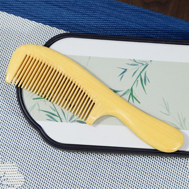 Baiduoyang Boxwood Hair Comb