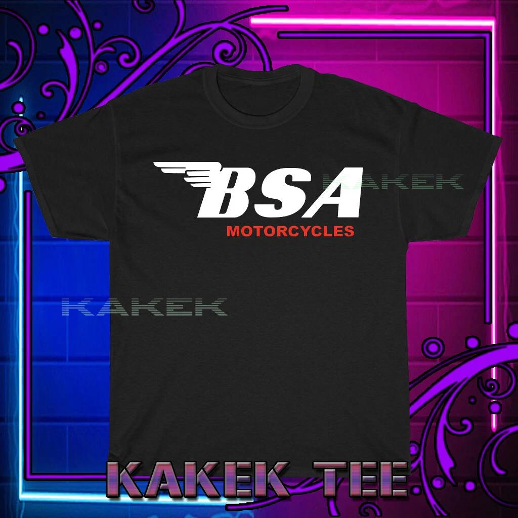 New Shirt BSA Motorcycles Vintage T-Shirt Funny Size S to 5XL L