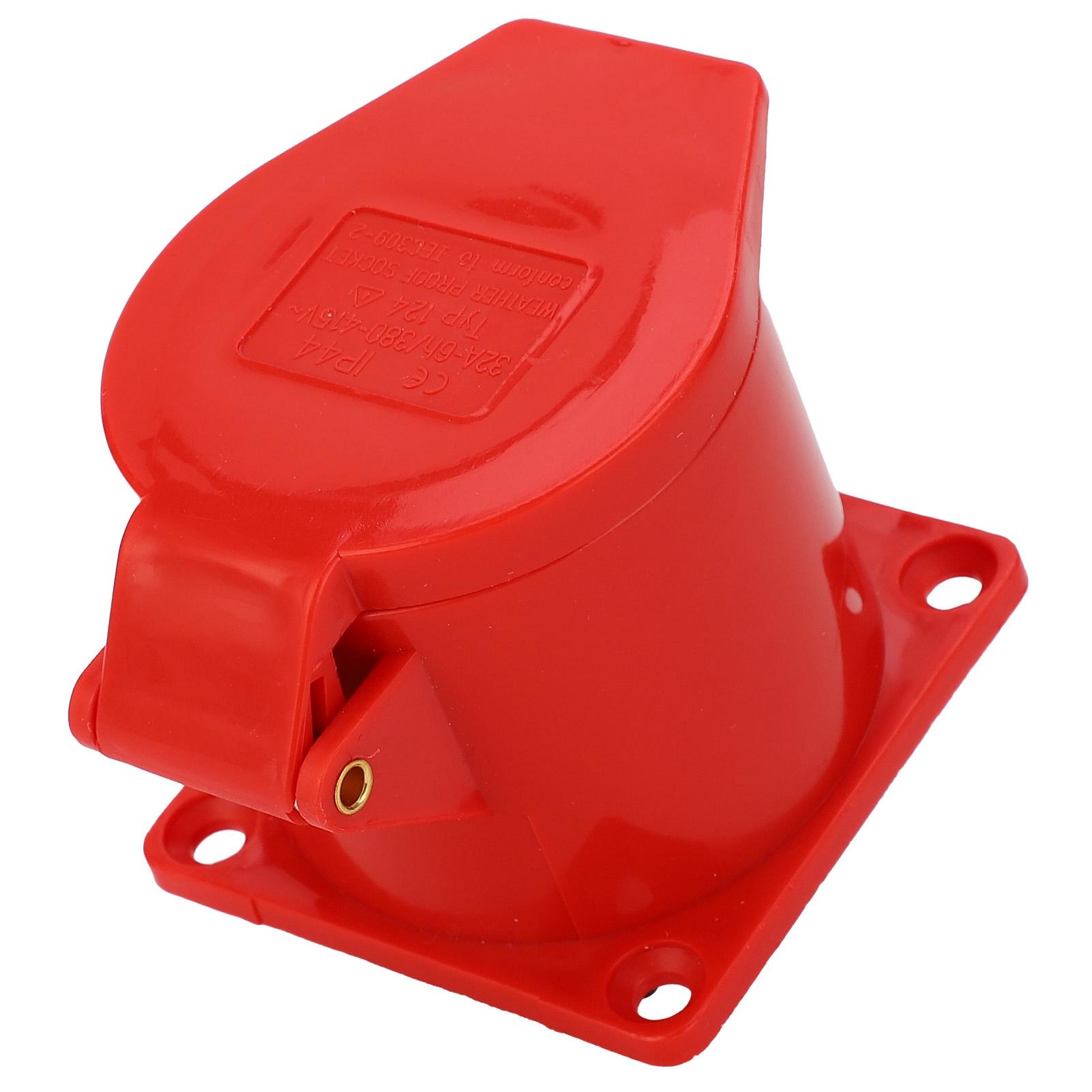 

32A 3 фази IP44 3P+E промислова розетка водонепроникна пилонепроникна розетка AC380V415V