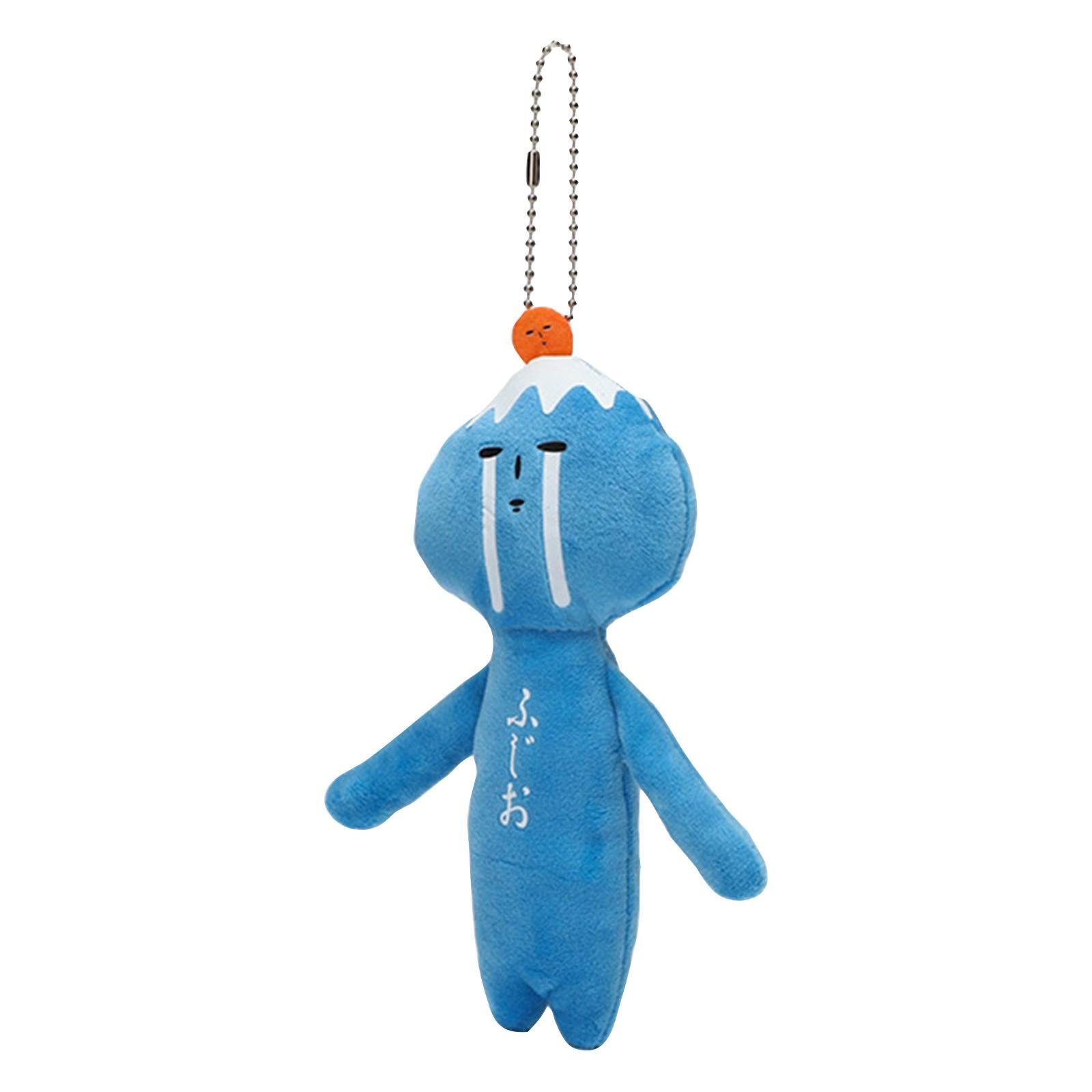 

Plush Keychain Cute Collection Pendant, Magnetic Little Figure Ugly Thing Ornament Suitable For Bags And Keys, Fridge Magnets(1pc) One Size белый