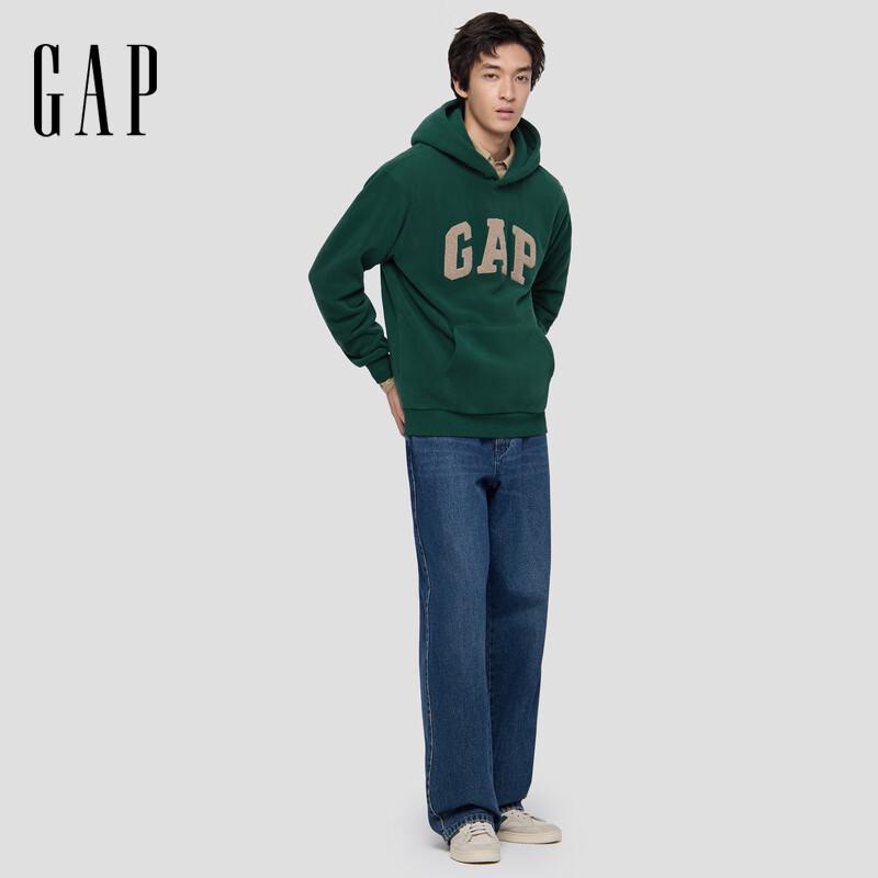 Gap Unisex Fleece Colorblock Logo Hoodie 787414