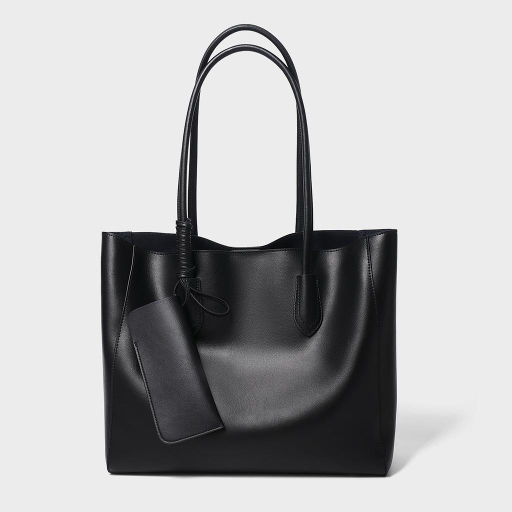 Genuine Leather Women 'bag Large Capacity Bag Shoulder Bag Women' Commuting Tote Bag To Work
