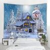 Christmas Tapestry Christmas Pine Forest Snow Decoration Tapestry Christmas Home Decor Tapestry Forest Snow Scenery
