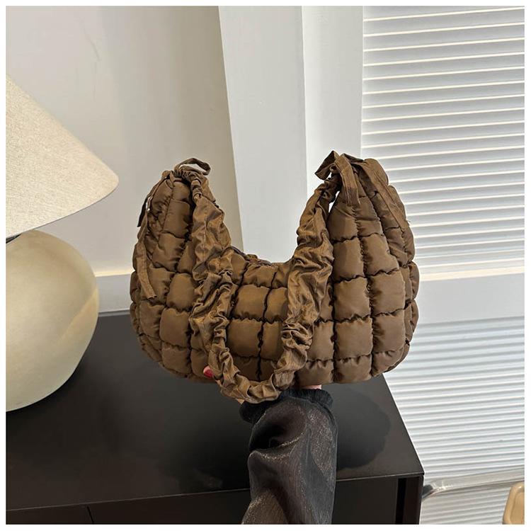 2023 Trendy Pleated Shoulder Bag for Women - Early Autumn Versatile Underarm Style