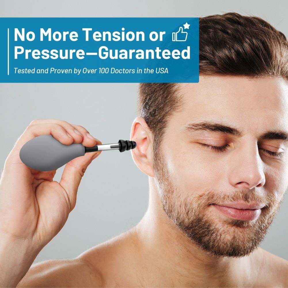 Reduce Tension Ear Pressure Tool Silicone Relief Suction Device Inner Ear Pressure Tool Airplane