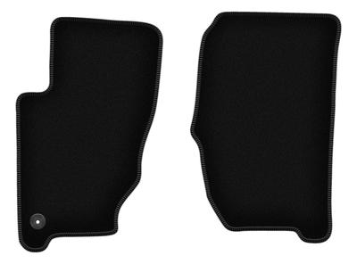 BASIC Front Velour Floor Mats For: Jeep Cherokee Liberty KJ Off-road (2002-2007)