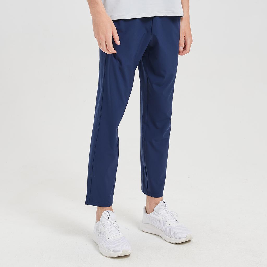 Under Armour Pantalon de sport en maille tendance à coupe ample et taille mi-haute polyvalent Unisexe Bleu 25500705-409