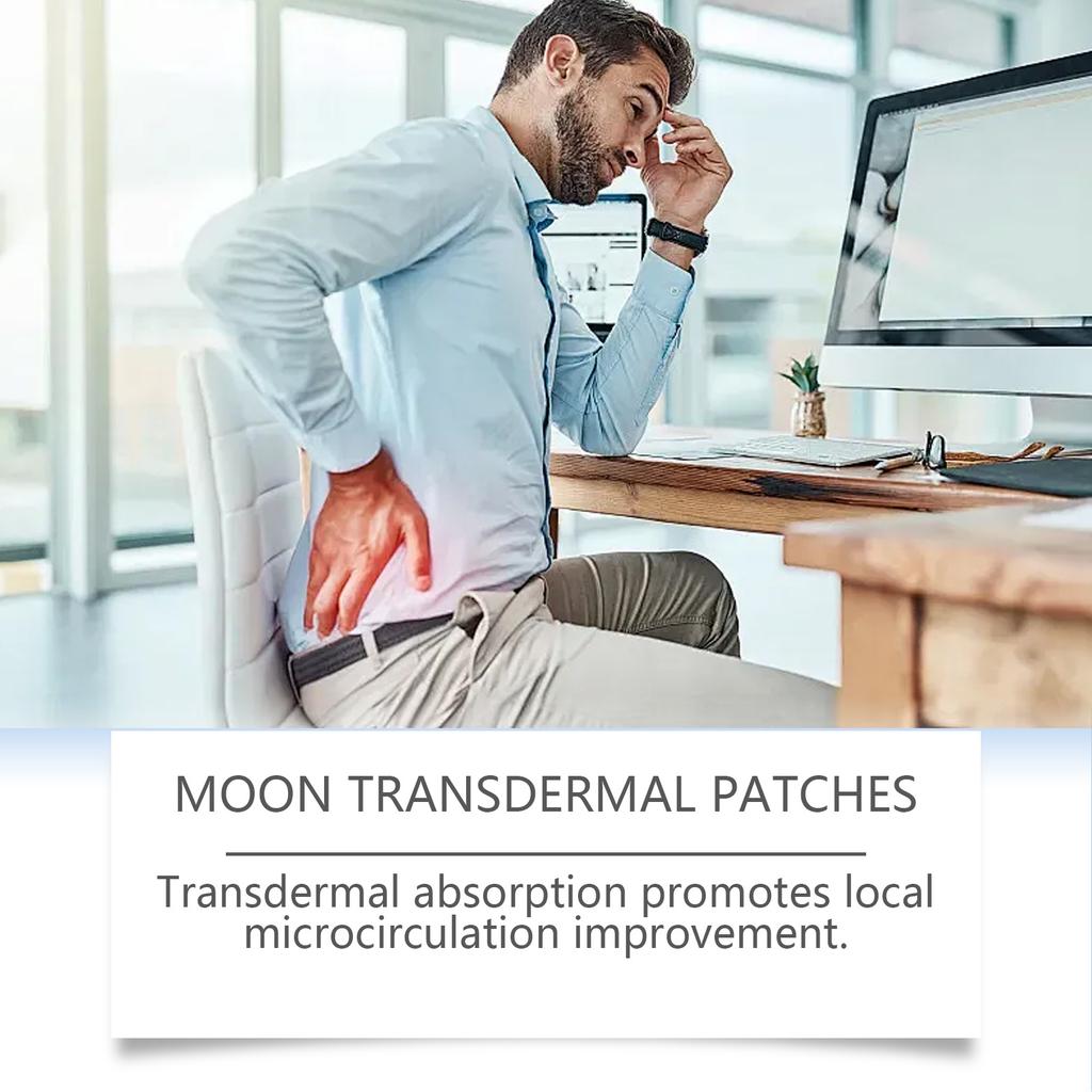 30 Stück Körperpflaster Tägliche Sanfte Pflege Tragbares Roter Ginseng & Ginkgo Körperpflaster