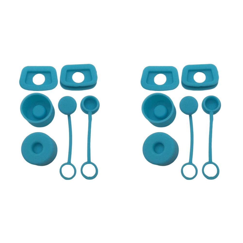 1-8er Set Silikon Auslaufsicherer Stopper für Stanley Cup 30oz/40oz 1.0 Becher Zubehör Wasserflasche Strohhalm Abdeckung Kappe Auslaufstopper