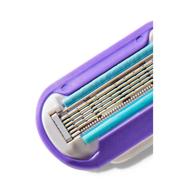 Gillette Venus Swirl Women's Razor Handle 1pc + Razor Blade 2pcs, 2 sets ,Korean razor blade