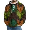 Men's Knit Hooded Sweatshirt Casual Long-Sleeve Sweatshirt
