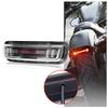 Led Motorcycle Brake Tail Light Amber Red Light Waterproof Universal Clear Lens