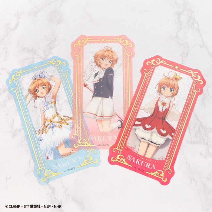 F-toys Confect Cardcaptor Sakura Tarot Art Clear Card Gum Food Toy Box Set 15 (Full Set)