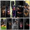 Rottweiler Dog Phone Case For Samsung Galaxy S24 S25 Edge S26 Ultra S22 S23 Plus S21 + S20 FE Soft TPU Back Cover Galaxy S22 S23