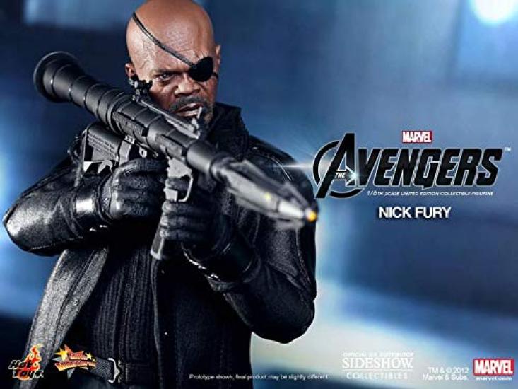 Hot Toys Movie Masterpiece Avengers 1/6 Scale Figure Nick Fury