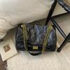Large Capacity Diamd Grid Chain Shoulder Bag Women's Fashiable Crossbody Bag 2026 New Style Elegant Tote Handbag
