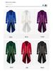 European & American Steampunk Medieval Halloween Tailcoat for Men