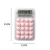 Kalkulator ABS Artykuły piśmiennicze Kalkulator elektroniczny Wysokiej jakości kalkulator w kolorze cukierkowym