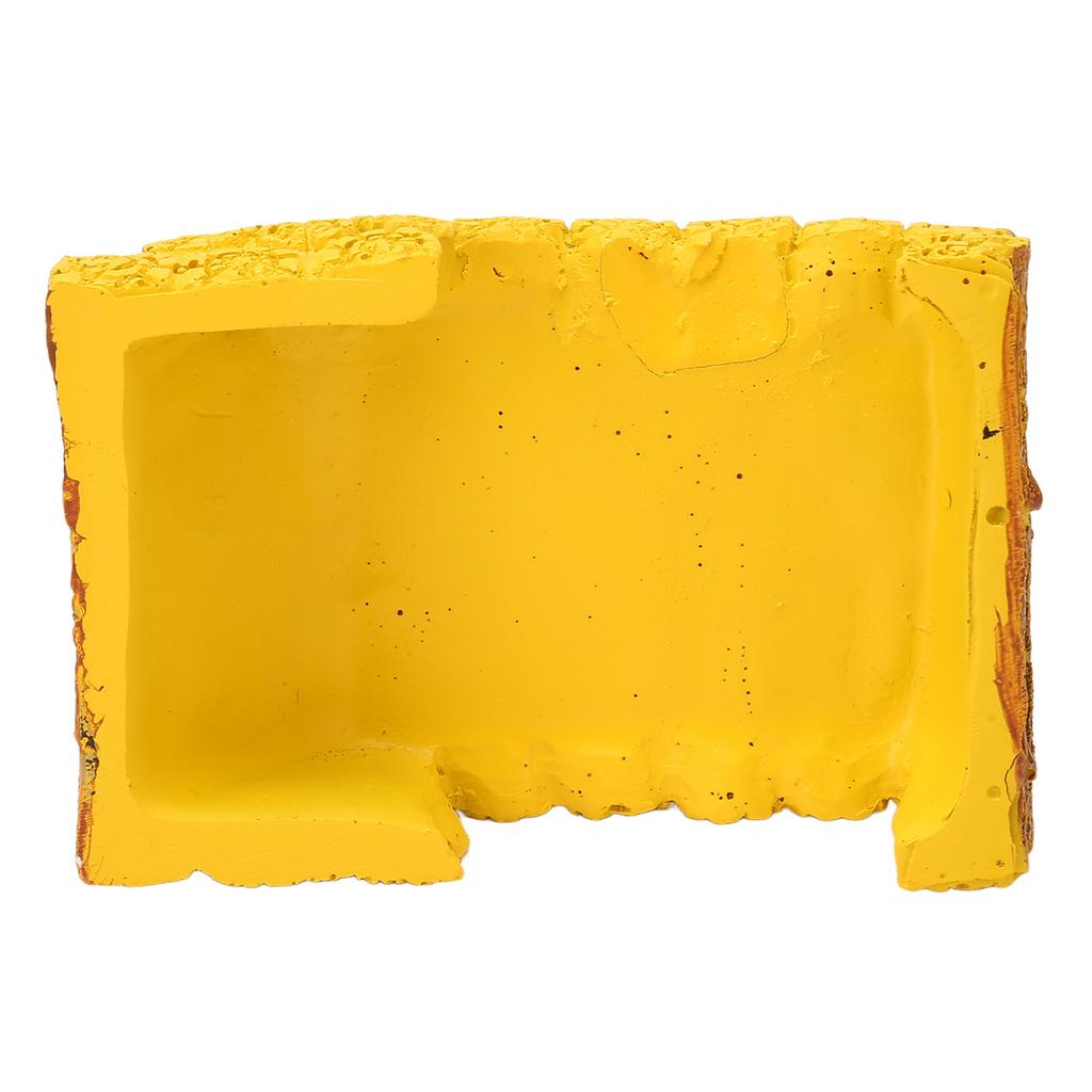 Turtle Basking Platform 13x9x4.5cm Resin Landscaping Simulation Tortoise Climbing Platform for Lizards Frogs Turtles