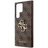 Guess Guhcs24L4Gmgbr S24 Ultra S928Brązowy/Brown Hardcase 4G Big Metal Logo