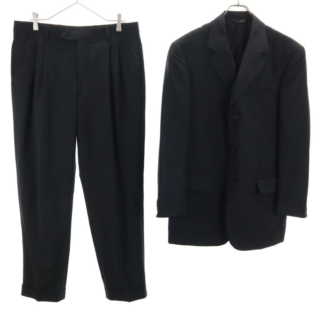 VERRI Italian mohair blend suit Setup 48R black Men's Used