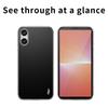 MOFI Für Sony Xperia 10 VI Hülle Transparent Weiches TPU Schutz Handyhülle