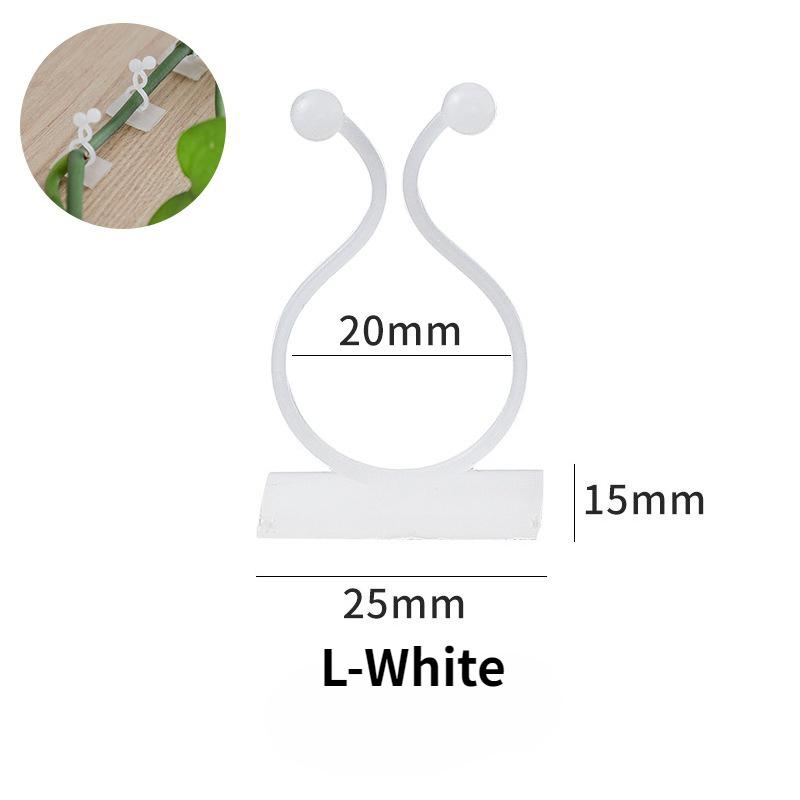 10 bucăți cleme de fixare pentru perete pentru cățărare pentru plante. Cârlige de cataramă de viță de vie autoadezive.