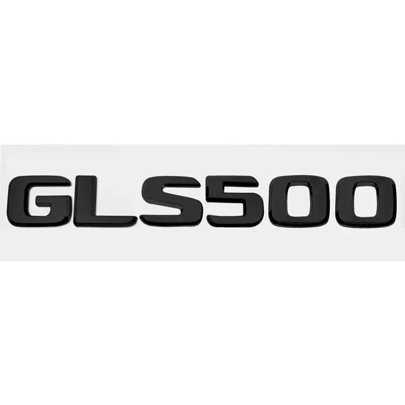 Car Digital Alphabet Trunk Emblem Badge Decal for Mercedes Benz GLS200 GLS250 GLS260 GLS300 GLS320 GLS350 GLS500 GLS550 GLS600