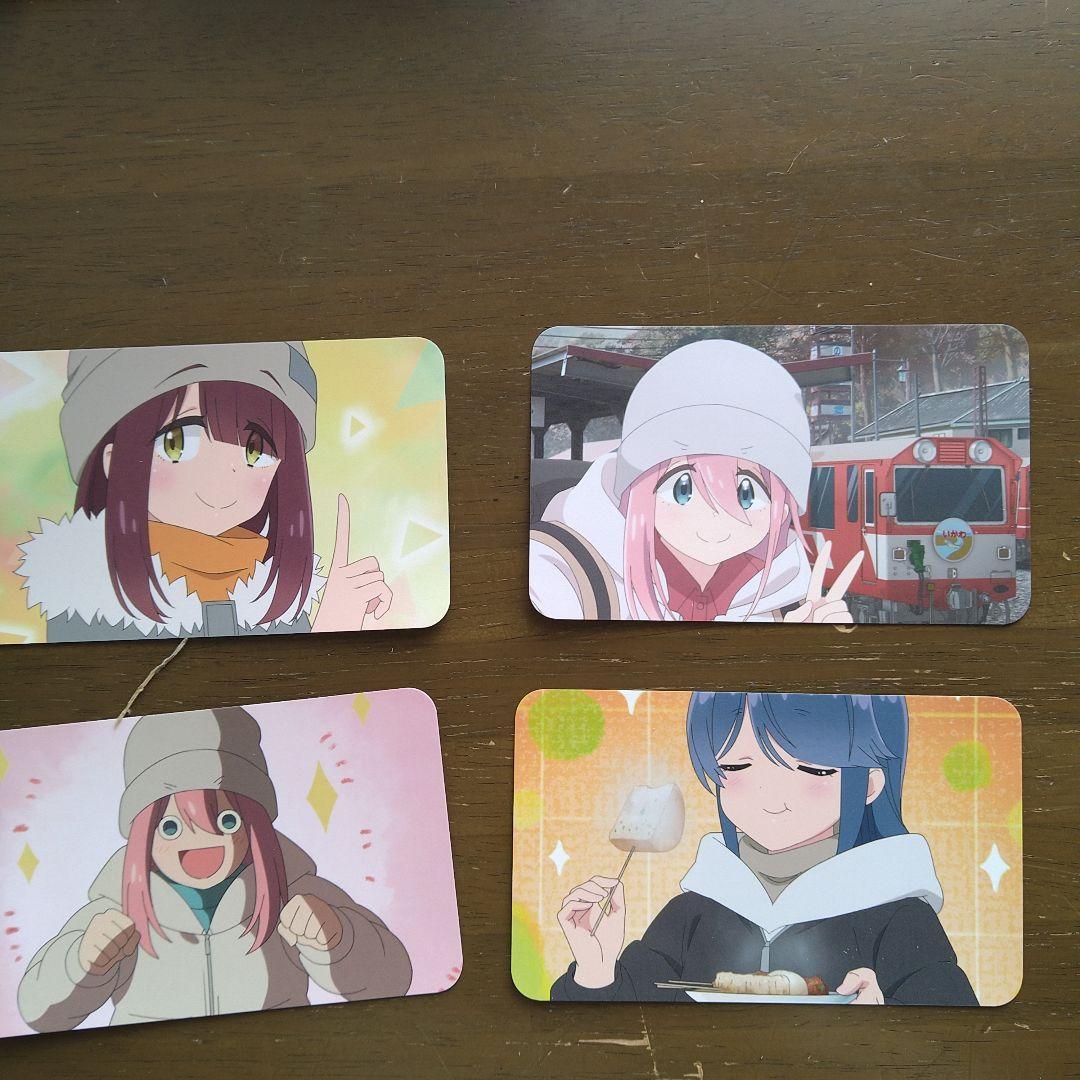 Yurucamp CHABACCO Season 3 Card Set (Not for Sale)