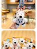 Charming West Highland Terrier Plush Keychain - Cute Puppy Pendant Bag Charm Gift