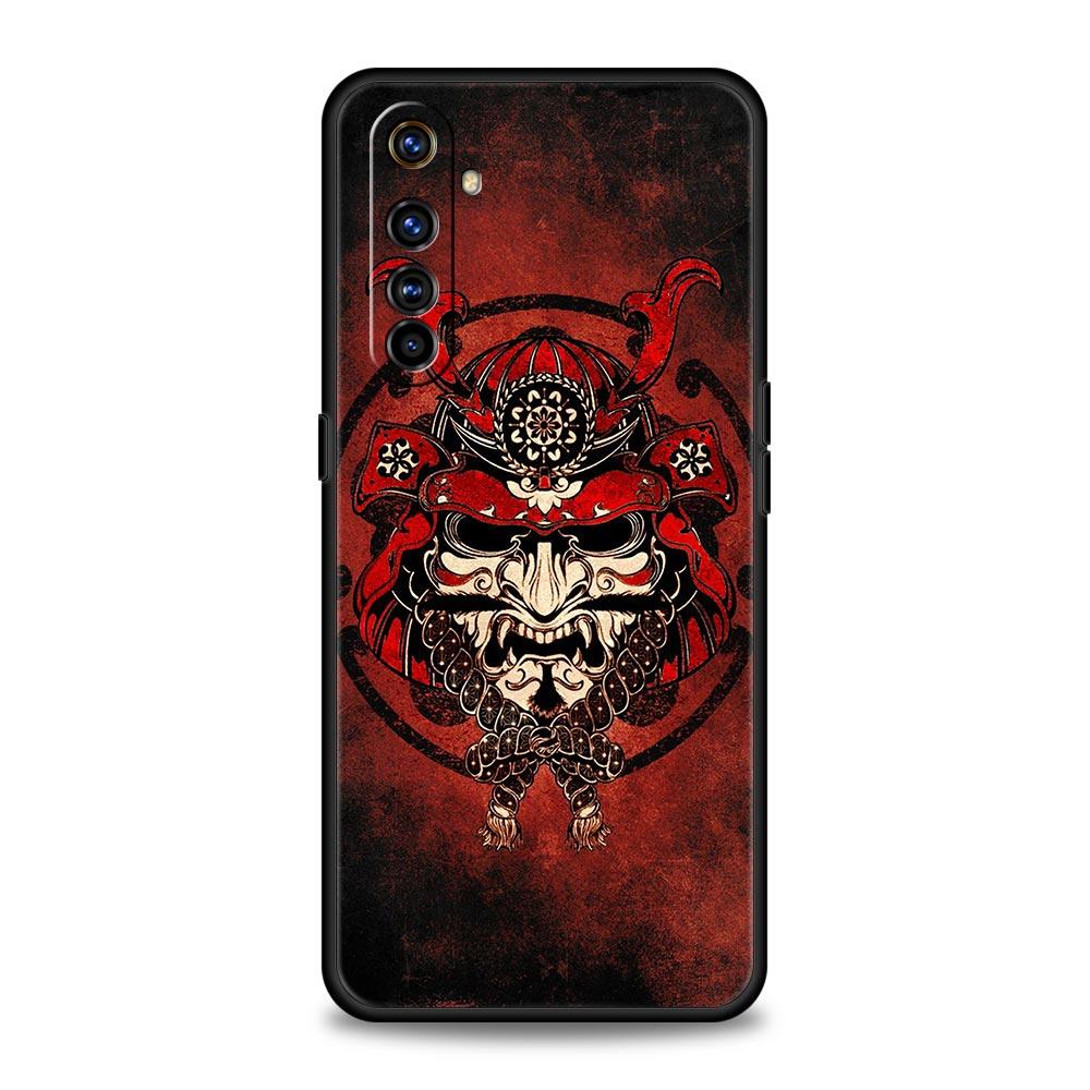 

Японский Бусидо Самурай Для Realme 11 10 9 8 5G 7 6 GT2 Pro Plus C21 C11 C25 C35 Мягкий Чехол Для Realme GT Neo 2 3 3T Чехол Для Телефона For Realme 6