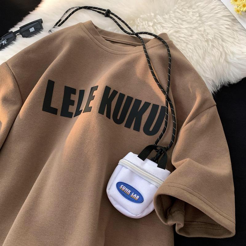 Cotton Oversized Tee Fashion Oversized T Shirt couple Women Summer Clothes Printed Cute Graphic T Top Women