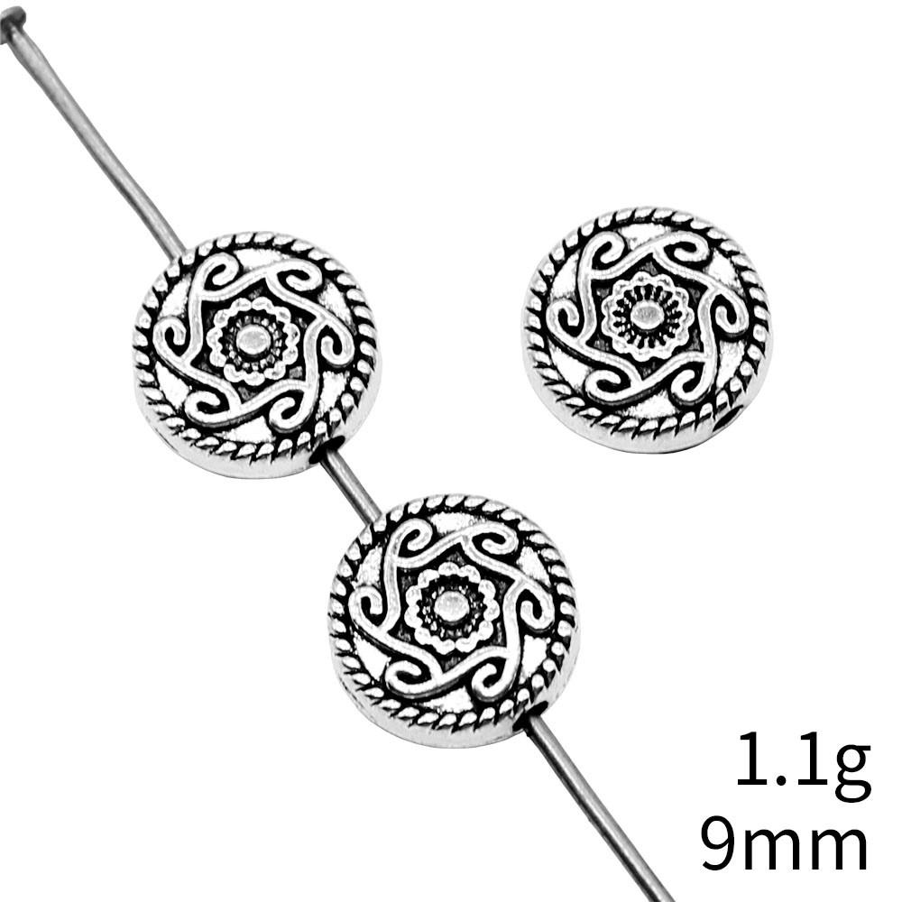 Bead Material Jewelry & Accessories Flower Small Hole Beads Spacer Accessories Parts Beads Jewelry Making Findings For Diy