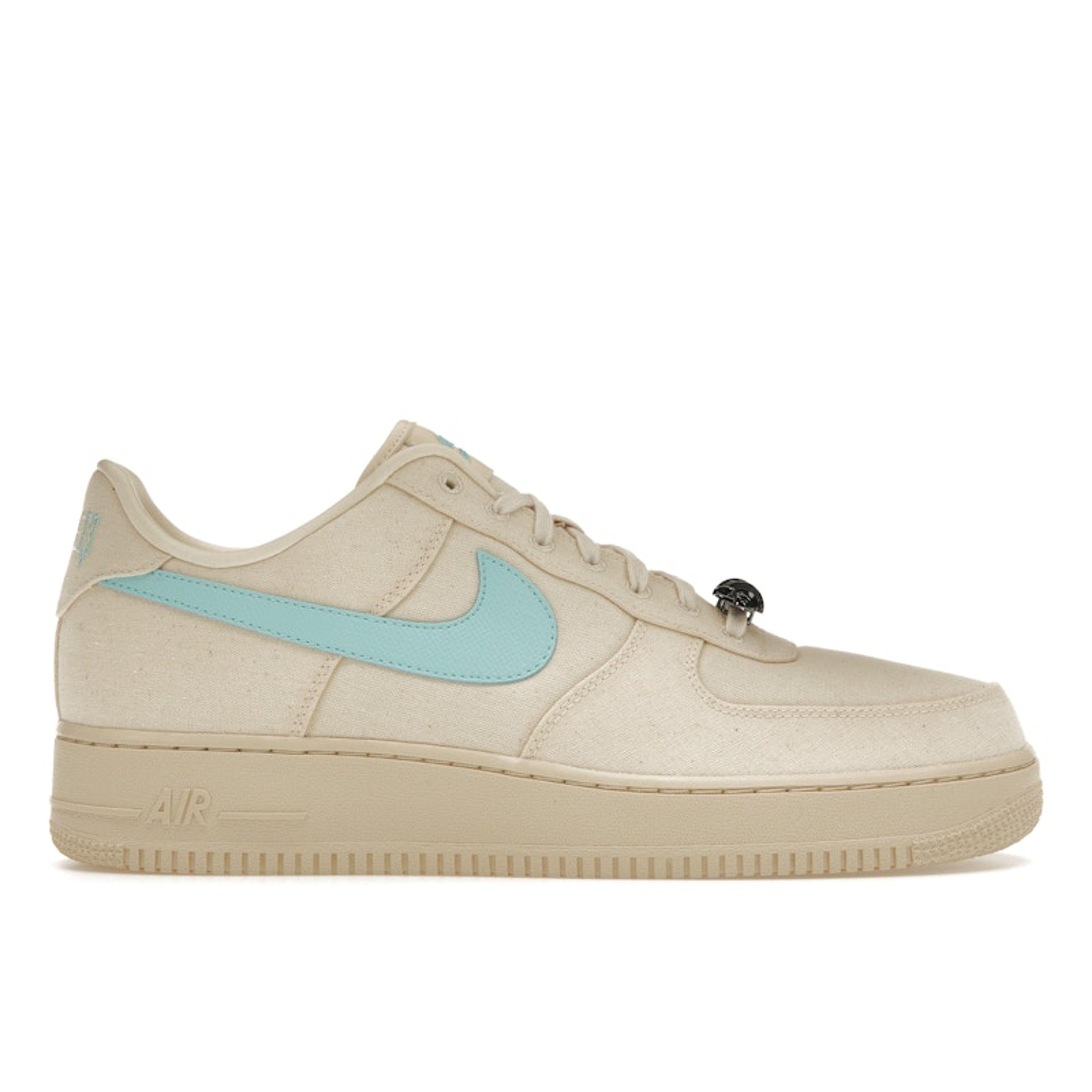 

RTFKT x Nike Air Force 1 Low Human Унисекс Кроссовки Кремовый Натуральный Балтийский-Синий FQ3954-100 46