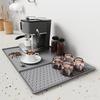 Kitchen Essential Silicone Non-Slip Coaster Heat Insulation Mat Household Coffee Cup Tray Draining Protective Mat Multi-Function