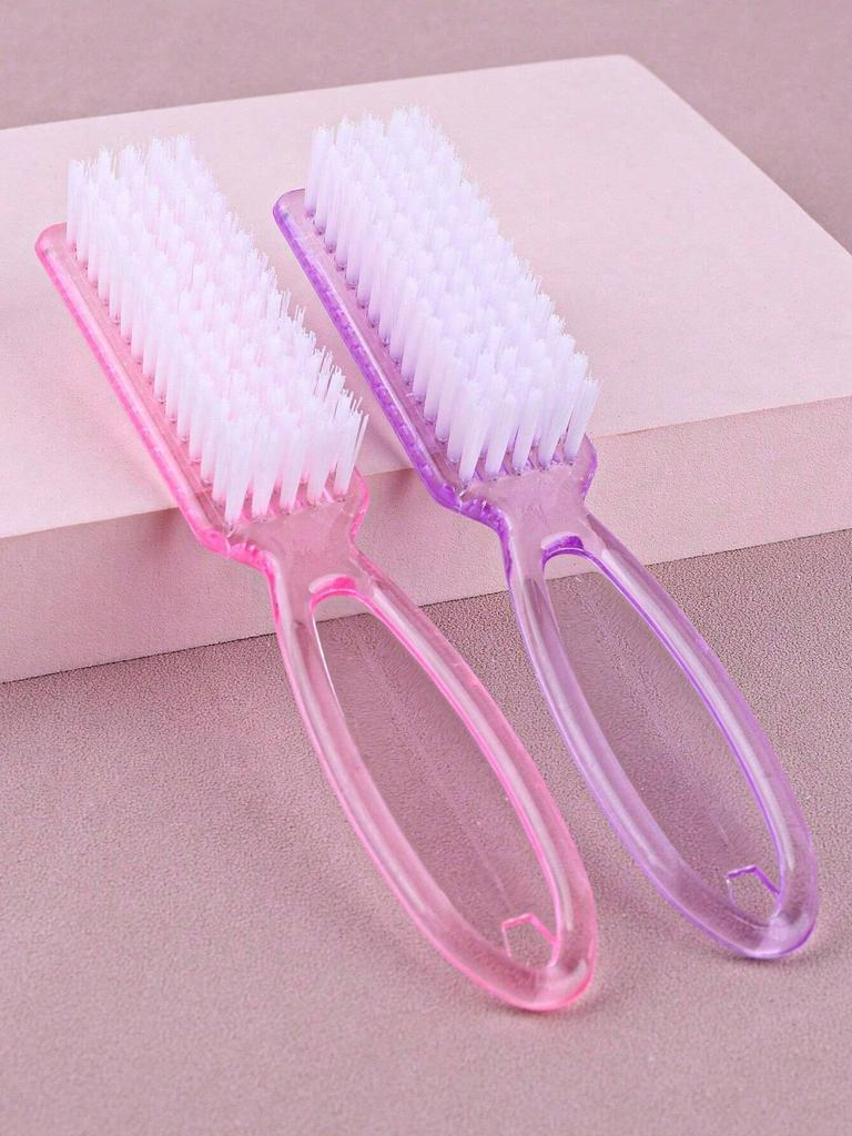 Nail Art Cleaning Brushes, Long Handle & Multi-Functional Brush
