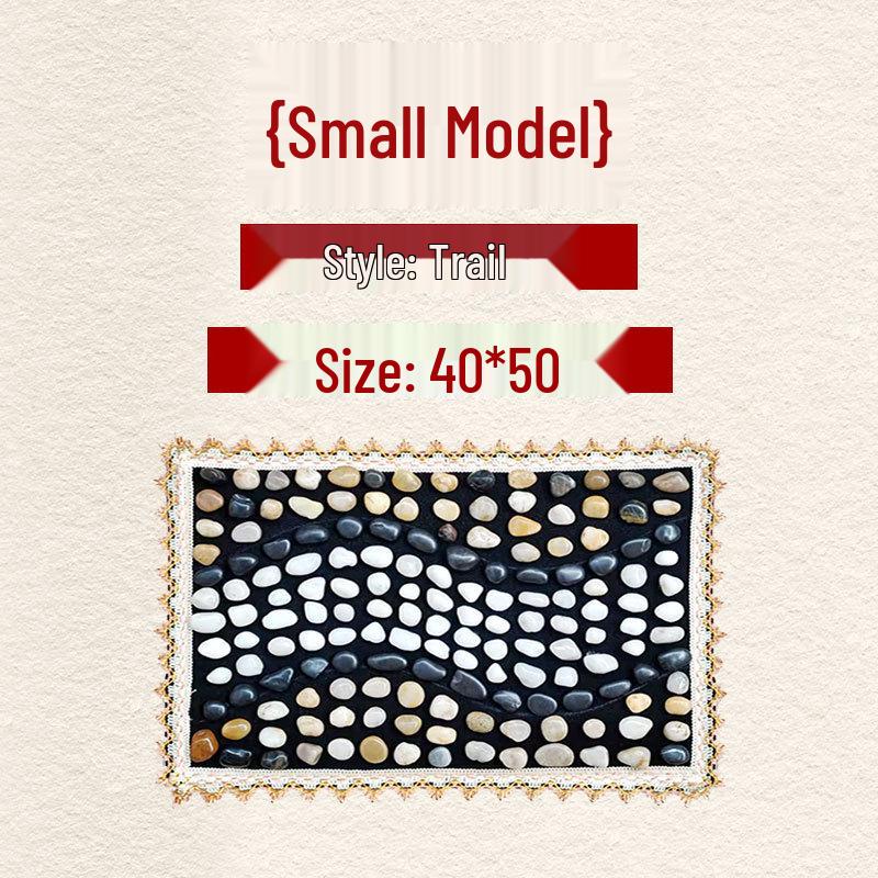 Yuhua Stone Acupressure Foot Massage Mat with Timer for Home Use