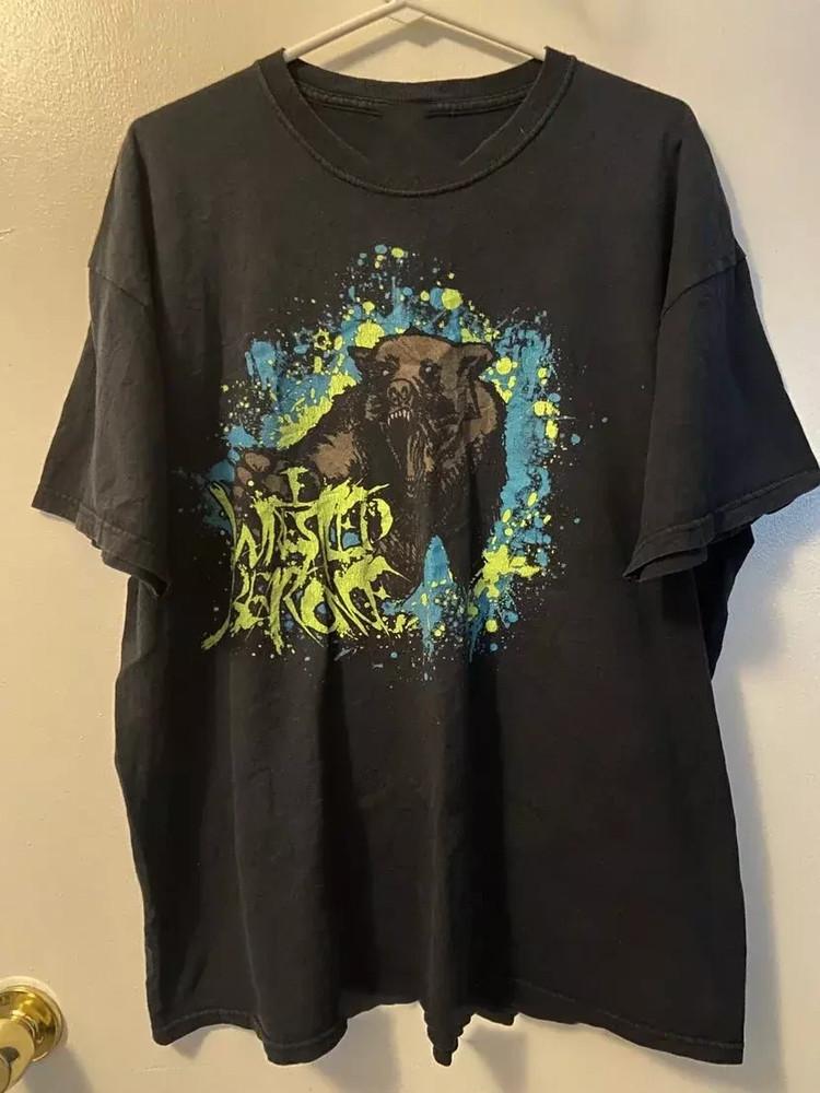 

VTG Iwrestledabear wbr/ once Band Gift For Fans Cotton Black S-5XL T Shirt EN825 Unisex T-Shirt S