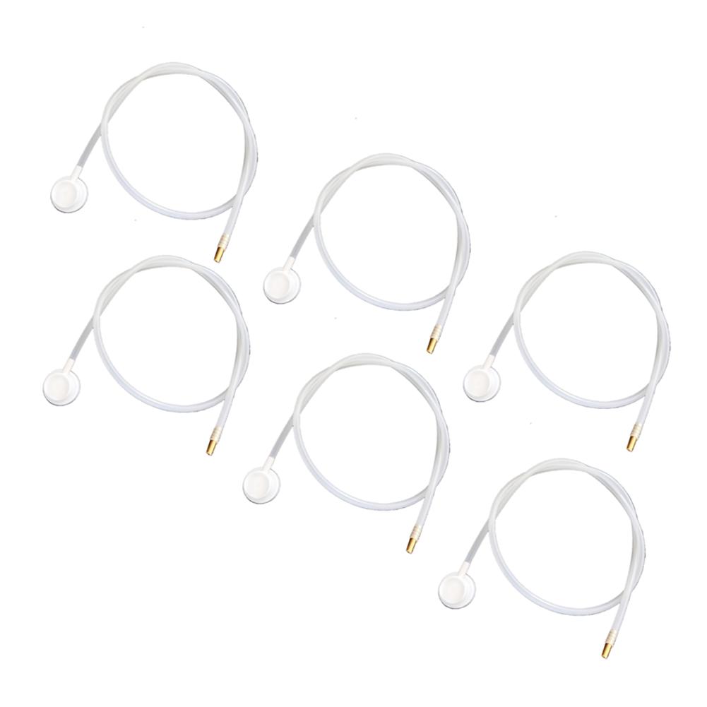 For Automotive Spraying White Nozzle Extension Nozzle Extension Hose Kit Wand Spray Tube Tool-free Installation