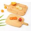 Bamboo Hanging Cutting Board with Handle for Vegetables, Fruit, Steak, Bread, and Meals
