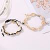 Bohemian Muschel Charm Armbänder Für Damen Herren Sommer Sandstrand Handgemachte Schnur Seil Ketten Armreif Modeschmuck Geschenke