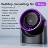 Smart Electric Fan 100 Speed Usb Multifunction Bladeless Fan Desktop Silent Wall Mounted Ventilator Fans For Home Office Indoor