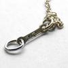 Used TIFFANY&Co. Necklace Kiss Silver925 2.7g Silver Paloma Picasso