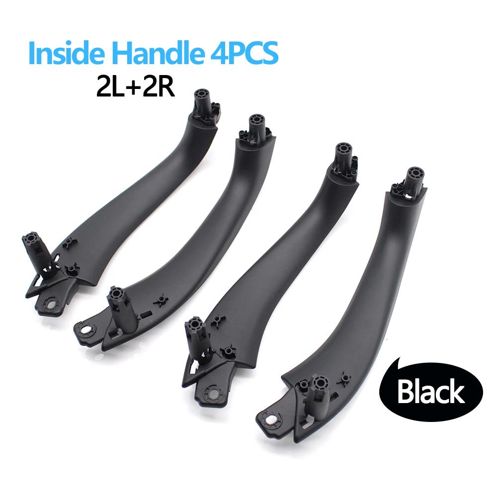 Car Interior Front Rear Door Left Right Handle Inside Pull Handle Panel Cover Trim For BMW X3 X4 G01 G02 F97 F98 2018-2022