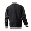 Baseball Coat Jacket Men's  And Winter New Casual Color Inserted Wool Coat
