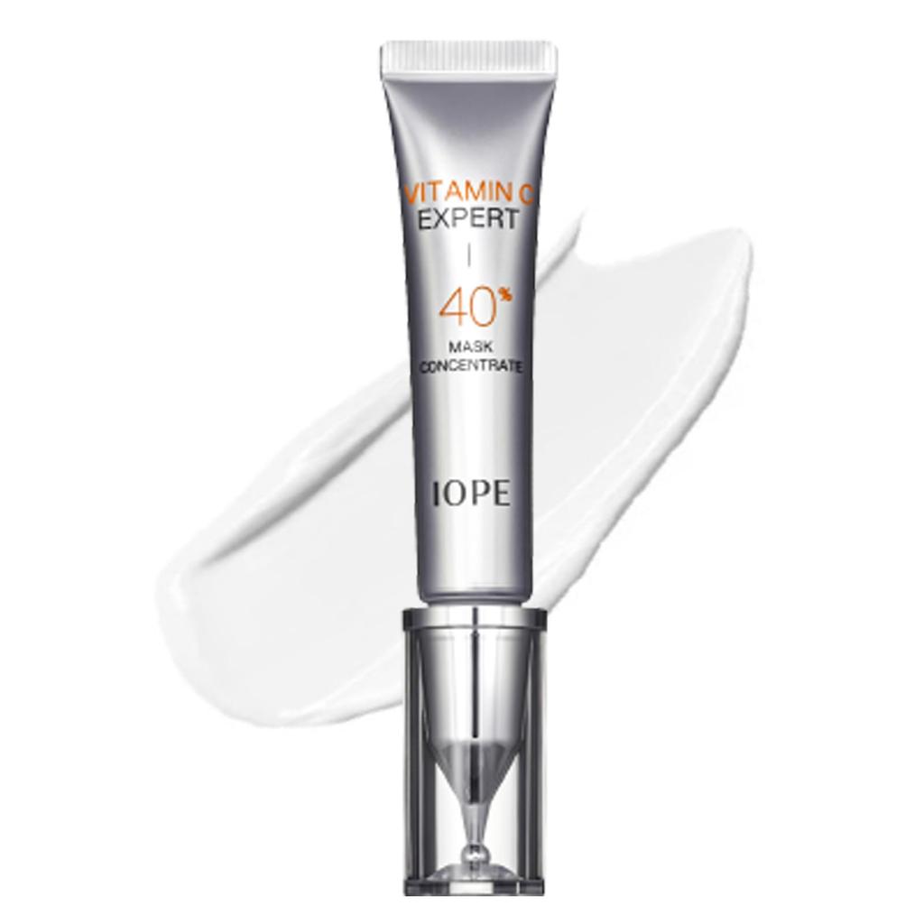Official IOPE Vitamin C Expert Mask Concentrate Elasticity Korean Cosmetics 40% 15g, Serum, Firming, Moisturizing, Care, Skincare,
