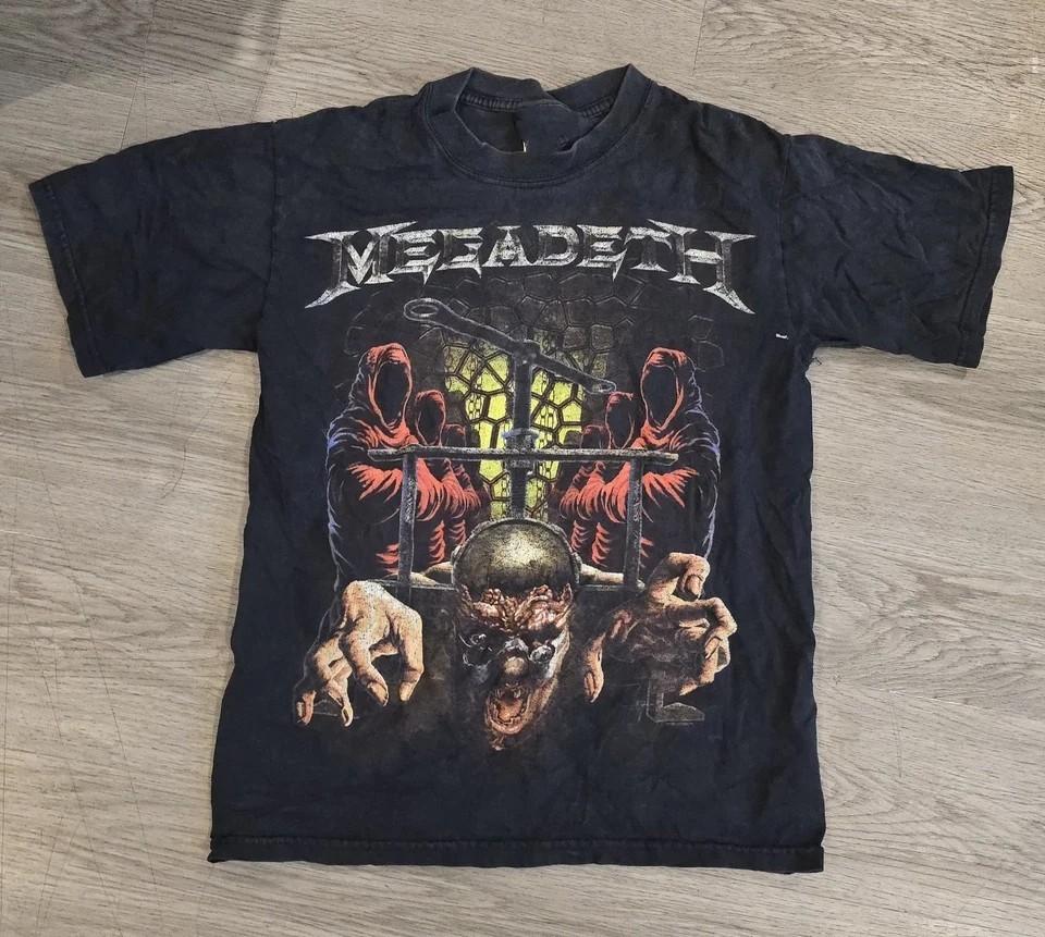 

Megadeth Inspired T-Shirt Vintage Style 2009 Tour Metal Concert Double Sided S-4 Unisex T-Shirt XXXXL
